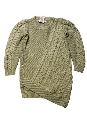 Tommy Bahama‎ Olive Cable Knit Sweater